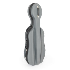 Sonix 45VC moulded cello case in grey – 4/4 size