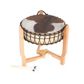 Shamanic drum in natural ashwood