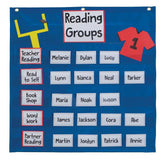 SCO MINI POCKET CHART BLUE 1PC -Min Qty 6