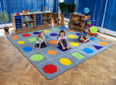 Geometric Shapes Carpet