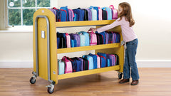 Tuf2â„¢ Double Lunchbox Trolley
(hold up to 60 lunchboxes)