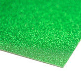 Green Acrylic Sheet (Glitter) 3mm x 600mm x 400mm- sheet