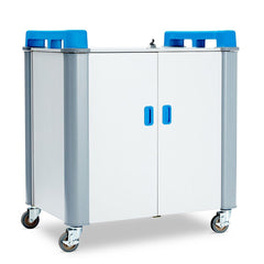 LapCabby mobile vertical AC charging cabinet – 20 devices