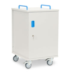 LapCabby Lyte mobile single door AC charging cabinet – 16 devices