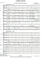 Finzi Lyric Suite for Concert Band