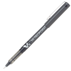 PEN PILOT V5 BLACK 0.5