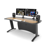 AKA Design ProMedia XB studio desk – Grey & Oak