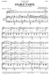 Vaughan Meakins: Stable Carol - SATB and piano or organ