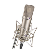 Neumann U87 Ai condenser microphone with EA 87 shock mount