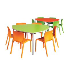 D/Table Shield 1500Mm Dia Acid Green