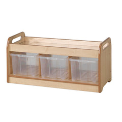 Low Mirror Play Unit +3 Clear Tubs