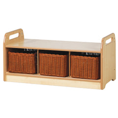 Low Level Storage Bench +3 Baskets