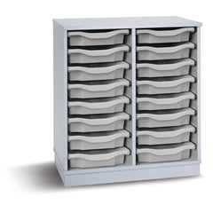 12 Tray Unit Grey