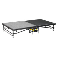 SICO 2000 Series Mobile Folding Stage 1830 x 2440mm - Single Height