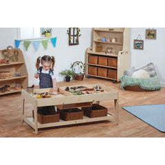 Play Table 1160X650X465 W Clear Tubs