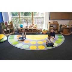 Safari Semicircle Carpet 3000X1500Mm