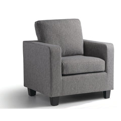 Mathew Armchair Charcoal Grey