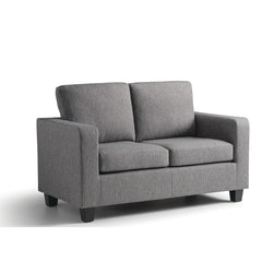 Mathew 2Seater Sofa Charcoal Grey
