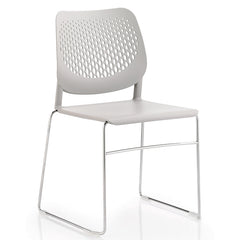 Lof Stk Chair Skid Base Grey