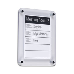 Crystal Wall Notice Frame A5