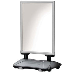 Freestanding Poster Display Alum A1