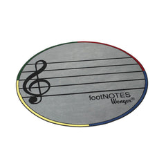 Wenger footNOTES classroom rug – 13ft 2in oval