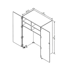 Wenger ORFF Garage instrument storage cupboard
