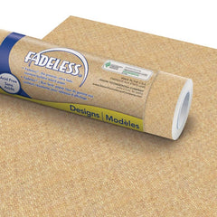 PAC FADELESS DISPLAY PAPER ROLL 1218MMX3.6M WICKER 1PC -Min Qty 4
