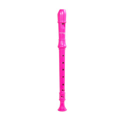 Percussion Plus PP1612 descant recorder - Solid pink