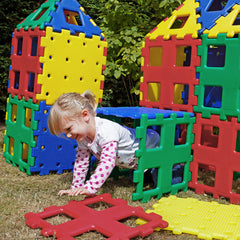 XL Polydron Natural Colours Set 1