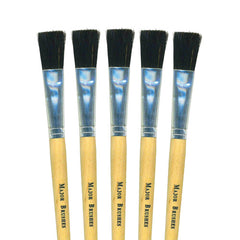 Black Paste Brush 1/4 Pack 10