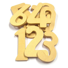 Wooden Numbers Set 10