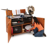 Wenger Deluxe percussion workstation - Cherry finish