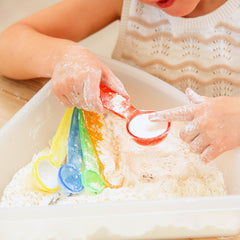 TRASNLCUENT MEASURING SPOONS , PK5