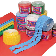 SCO DISPLAY PAPER ROLLS & BORDERS STOCKROOM ASSORTMENT PACK 1218MMX15M PRIMARY COLOURS 16PCS -Min Qty 1