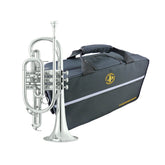 John Packer JP071 student Bb cornet outfit - Silver plated