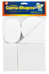 PAPER CORRU SHP 56 PC ASST