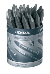 CRAYONS GRAPHITE WTR SOLUBLE LYRA 9B PACK OF 12