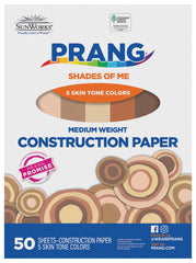 PAPER CONSTR SHADES OF ME 12X18 IN PK OF 50
