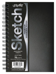PAD UCREATE SKETCH 9X6 IN 70 LB 75 SHTS