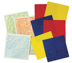 RUBBING PLATES ANIMAL SKINS SET OF 6