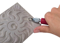 LINOLEUM UNMOUNTED 3X4 INCH GRAY EACH