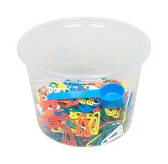 PAPER CLIP PLAS SMALL PK/200