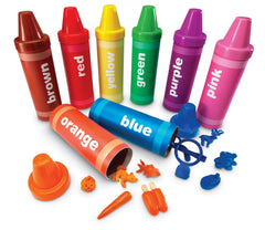 RAINBOW SORTING CRAYONS