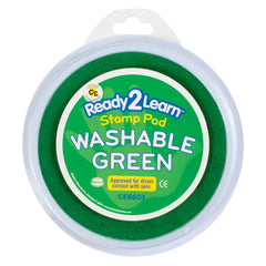 STAMP PAD JUMBO WASHBLE CIRCULAR GREEN