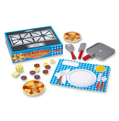 WOODEN FLIP AND SERVE PANCAKE SET OF 16