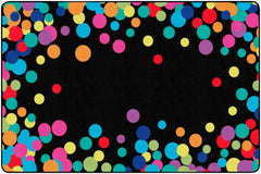 CHILDCRAFT - CARPETS - ABC FURNISHINGS COLORFUL CONFETTI - RECTANGLE - 8 FT X 12 FT
