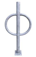BIKE RACK - ULTRAPLAY ACTION RING AND POST BIKE RACK - GALVANIZED