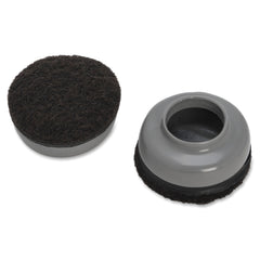 GLIDE COVER SLIP-OVER 1 1/2IN FLOORSAVER SLIP-COVER GRAY PACK OF 8