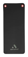 ELITE WORKOUT MAT W/ EYELETS 20 X 48 X 1/2 INCH BLACK